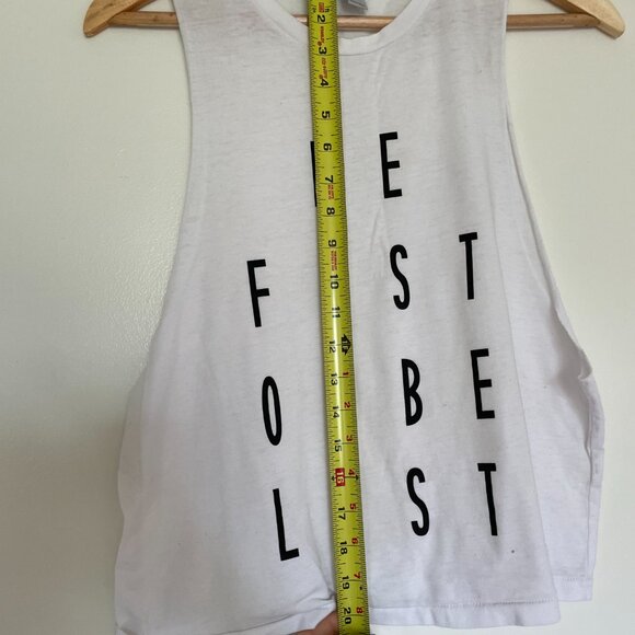 Bundle of 3 Workout Crop Tank Tops (H&M and F21 Muscle Tees) - Picture 9 of 16